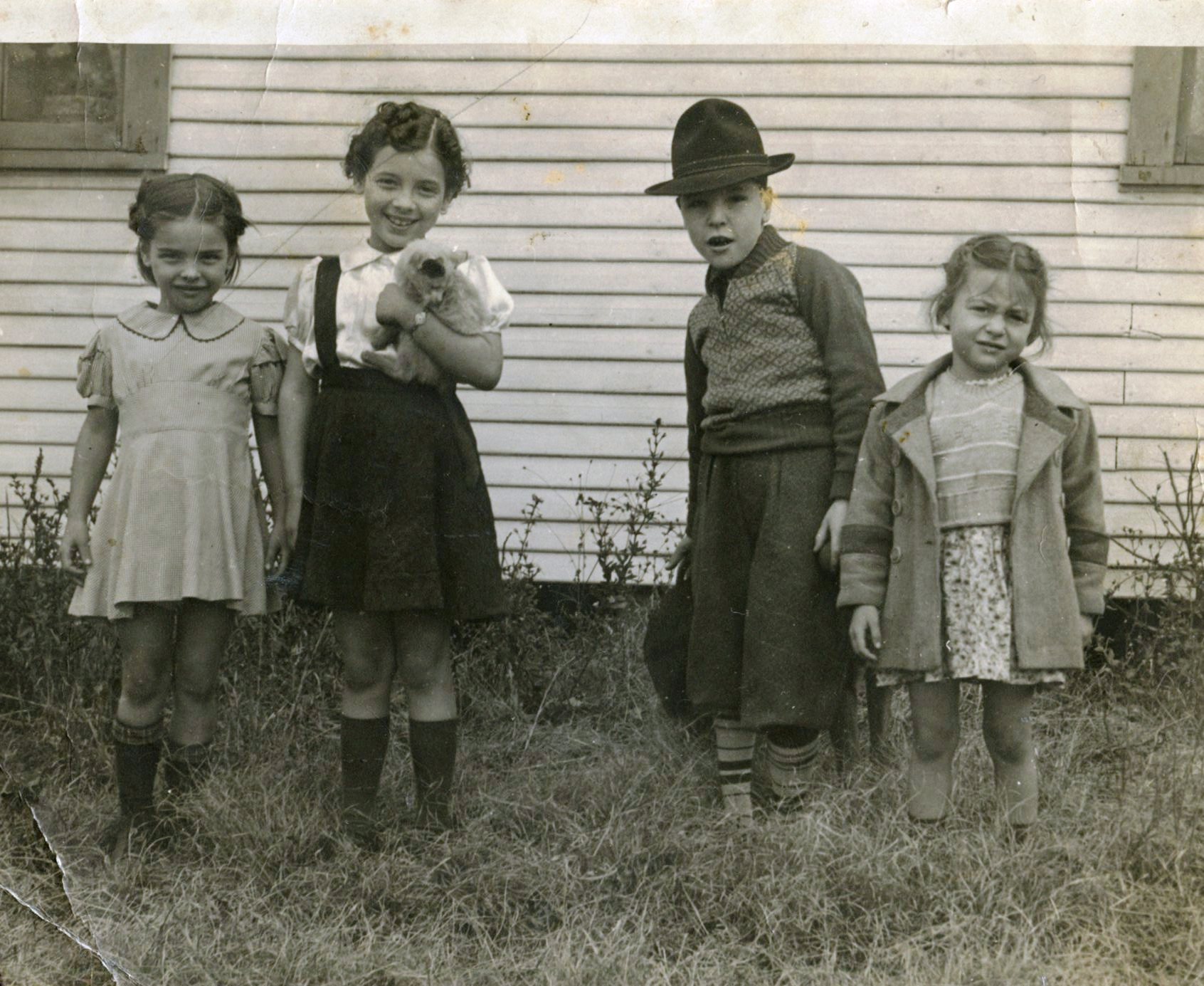 Anna Halterman Perry: Anna and some of her siblings back in West Virginia